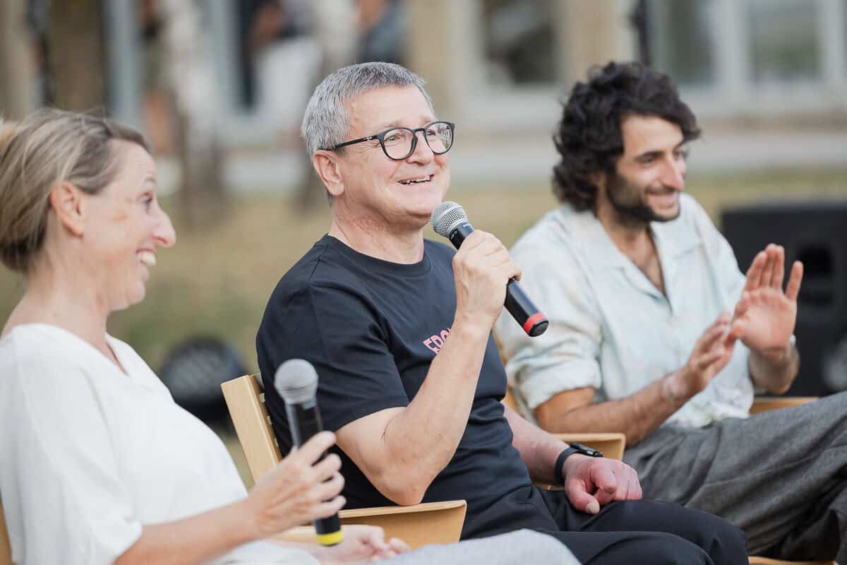 Matjaž Farič in njegov festival Front@. Pokazali smo, zakaj je sodobni ples pomemben, zakaj je telo, ki misli, lahko merilo življenjskih tokov!